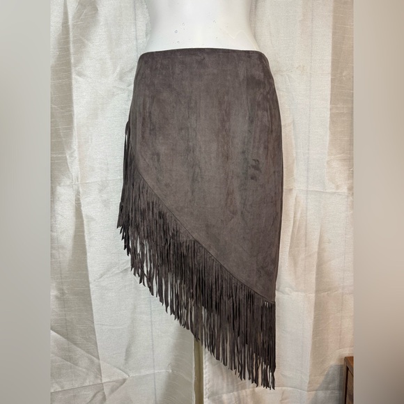 Wishlist Dresses & Skirts - NWOT Wishlist Gray Asymmetrical Skirt Night Out